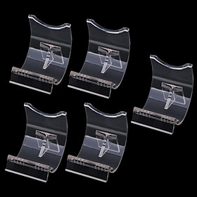 5PCS Lighter Display Stand Clear Acrylic Easel Holder for Lighters Fashion