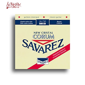 Mua Bộ Dây Đàn Guitar Classic New Cristal Corum Normal Tension Savarez 500CR