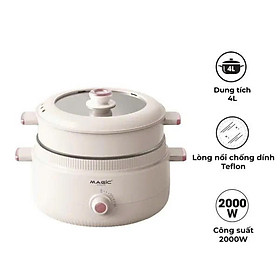 NỒI LẨU HẤP HƠI THỦY NHIỆT MAGIC A-091 Hàng chính hãng