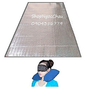 Mua Set chiếu nhỏ + bộ gối hơi (kèm che mắt ngủ và bịt tai chống ồn)