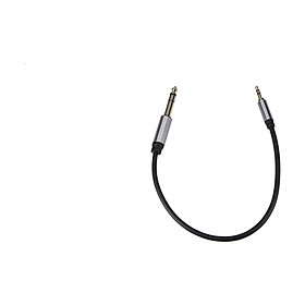 Cáp Âm Thanh 3,5mm Đến 6,5mm Male Sand Male Âm Thanh Nổi 5m Vỏ Hợp Kim Nhôm Cho Điện Thoại Máy Tính Xách Tay