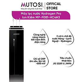 Mua Máy lọc nước Hydrogen Pro Ion Kiềm Mutosi MP-F081-HC4H3 - Hàng chính hãng