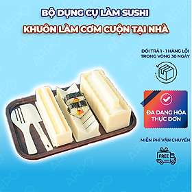 Mua Khuôn Làm Sushi  Cơm Cuộn  Kimbap Phong Cách Nhật Bản Cao Cấp - Khuôn Cuộn Sushi Hình Trái Tim Dễ Dàng Sử Dụng