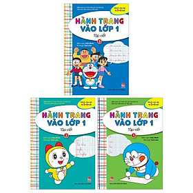 Combo Hành Trang Vào Lớp 1 - Tập Viết: Tập 1 + Tập 2 + Tập 3 (Tái Bản 2019) (Bộ 3 Tập)