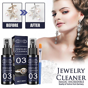Mua Dung Dịch Đánh Bóng Và Làm Sáng Đồ Trang Sức Vàng Bạc Cao Cấp CLEANINGSPAY 30ml- Hàng Nhập Khẩu
