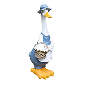 Garden Duck Ornament Decoration Animal Garden Statue for Garden Yard Outdoor