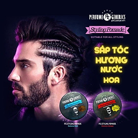 Sáp Vuốt Tóc Nam Hương Nước Hoa PERFUME GENERICS POMADE 95G (TẠO KIỂU ĐÁNH RỐI, TÓC DỰNG) I Dưỡng Tóc và Giữ Nếp Lâu - ( Vi vân _ Cosmetic )