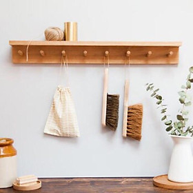 Mua Kệ treo áo khoác  nón  túi xách có 4 kích thước  Kệ treo đồ bằng gỗ