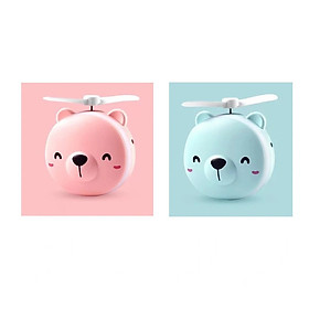 Mua Quạt mini hình heo dễ thương có đèn led 3 in 1