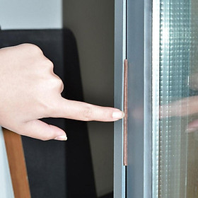 Mua 20M（10M*2) sẵn 3m Tự dính gioăng chữ D dành cho cửa  nhà  Dải cách âm Tránh va chạm Ron cửa lắp khe hở cửa
