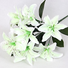 Artificial Lily Flores Artificial Decoration