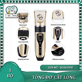 Tông đơ cắt lông chó, Tông đơ cắt lông chó mèo chuyên dụng Pet Grooming