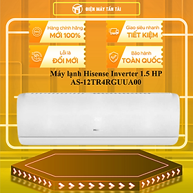 Máy lạnh Hisense Inverter 1.5 HP AS-12TR4RGUUA00 - HÀNG CHÍNH HÃNG - CHỈ GIAO HCM