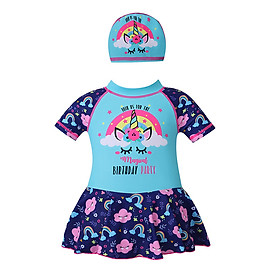 Váy Cho Bé Học Bơi Đi Biển Thanh Lịch