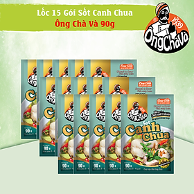 Lốc 15 Gói Sốt Canh Chua Ông Chà Và 90g (Sweet & Sour Fish Soup Base)