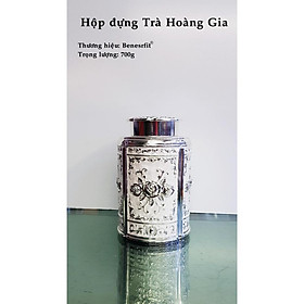 Lọ đựng chè - trà hoàng gia ( Hợp kim đồng - Thủ công)