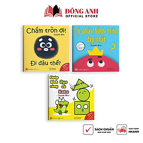 Sách - Combo 3 cuốn Ehon Điều Kỳ Diệu Của Hình Khối dành cho bé từ 0-6 tuổi