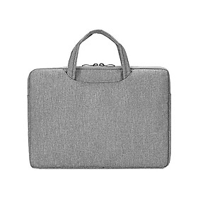 Túi đựng laptop chống sốc sức chứa lớn thời trang cho MAYSHOW 11 13 14 15.6 inch - Light Grey