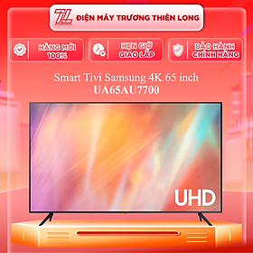 Smart Tivi Samsung 4K 65 inch UA65AU7700