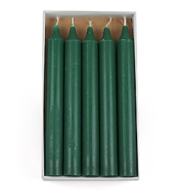 Mua Hộp 15 cây nến thơm thẳng Quang Minh Candle FTRAMART EDC2317  cao 15cm (Xanh rêu đậm)