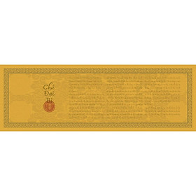Mua Bản kinh Sắc phong Chú Đại Bi BKSP01