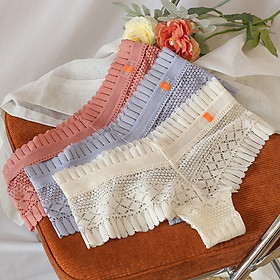 Combo 5 Quần Lót Nữ Nguyên Ren Ôm Nửa Mông 6054 – Sexy, Co Giãn 4 Chiều