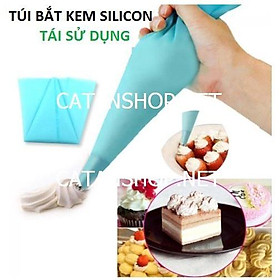 Túi silicon bắt kem trang trí bánh tiện lợi bánh kem sinh nhật, bánh cookie GD516-TuiBK