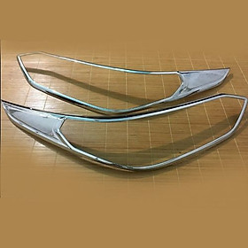 ỐP ĐÈN PHA DÀNH CHO XE TOYOTA VIOS MẠ CROM