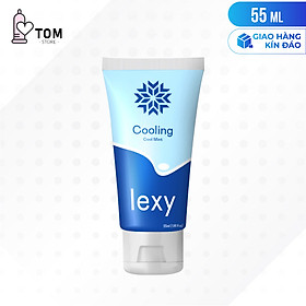 Gel bôi trơn bạc hà mát lạnh - Lexy Cooling - Chai 55ml