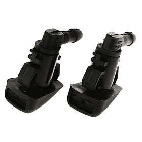 2X Windshield Wiper Water Spray Jet Washer Fluid Nozzle for Acura Chevrolet