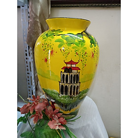Mua Bình hoa vẽ phong cảnh gốm sứ Bát Tràng