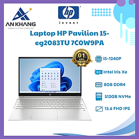 Mua Laptop HP Pavilion 15-eg2083TU 7C0W9PA (Core i5-1240P | 8GB | 512GB | Intel Iris Xe | 15.6 inch FHD IPS | Win 11 | Bạc) - Hàng Chính Hãng - Bảo Hành 12 Tháng Tại HP Việt Nam