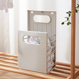 Collapsible Laundry Basket Dirty Clothes Storage Large for Kids White