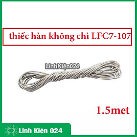 Mua Thiếc hàn không chì hàn quốc cuộn 1 5 mét - 0.8mm LFC7-107