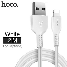 Dây cáp sạc nhanh HOCO. X20 dài 2 mét thích hợp cho điện thoại 8 7 Plus 2A