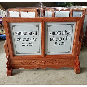 Khung ảnh thờ,khung hình thờ đôi mẫu trơn 20x25 và 20 x 30 cm