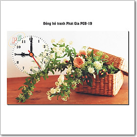 Mua Đồng hồ tranh để bàn Phát Gia PGB-19