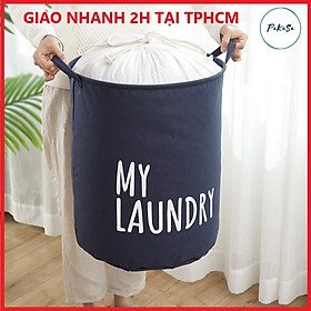 Giỏ Đựng Đồ Tròn Đa Năng Gấp Gọn Tiện Lợi My Laundry - Hàng Chính Hãng