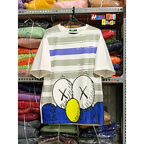Áo Thun Tay Lỡ Oversize In 3d - Áo Thun Tay Lửng Unisex - MM
