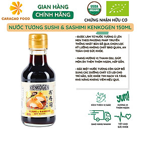 Nước tương Sushi & Sashimi Kenkogen 150ml