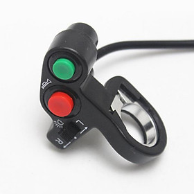 Universal Dual Button Switch   On Off Fit for Scooter