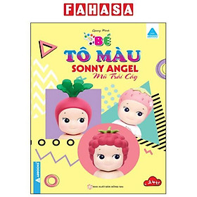 Sách - Bé Tô Màu - Sonny Angel - Mũ Trái Cây