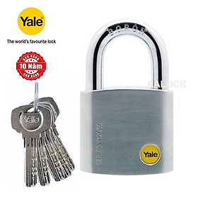 Ổ khóa bấm Yale Y120D/50/127/1/5 size 50 chìa vi tính- khoá chống trộm, chống cắt cao cấp của Mỹ
