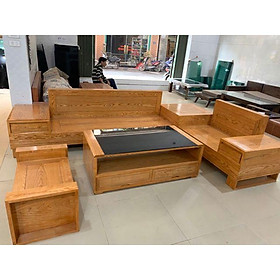 Mua Bộ bàn ghế gỗ sồi phòng khách