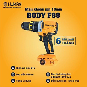 THÂN MÁY KHOAN TỪ 13MM BODY F88 HUKAN - HÀNG CHÍNH HÃNG