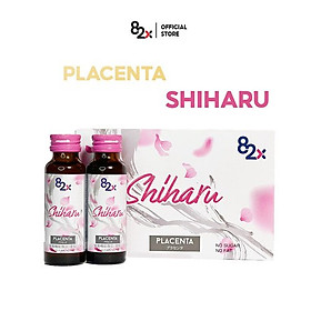 82X Nước uống Placenta Shiharu làm đẹp da đến từ Nhật Bản 50ml lọ. 1 hộp