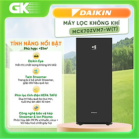 MCK70ZVM7-W(T) - MÁY LỌC KHÔNG KHÍ DAIKIN MCK70ZVM7-W(T) - Hàng chính hãng