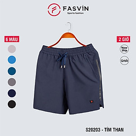  Quần short thể thao nam Fasvin S20203.HN chất vải mềm nhẹ co giãn dễ chịu