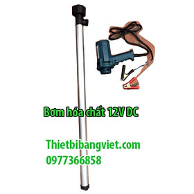 Mua Dụng Cụ Bơm Hóa Chất Kiềm  Gia Ven Từ Thùng Phuy Chạy Điện 12V Chất Liệu Nhựa Và Thếp Không Rỉ- Thiết Bị Bằng Việt