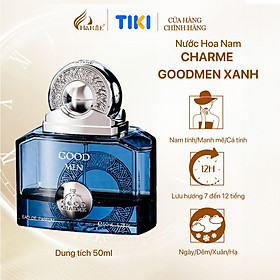 Nước Hoa Nam Cao Cấp GOOD CHARME GOODMEN XANH 50ml Lưu Hương Lâu Nam Tính, Mạnh Mẽ_Nước Hoa Chính Hãng